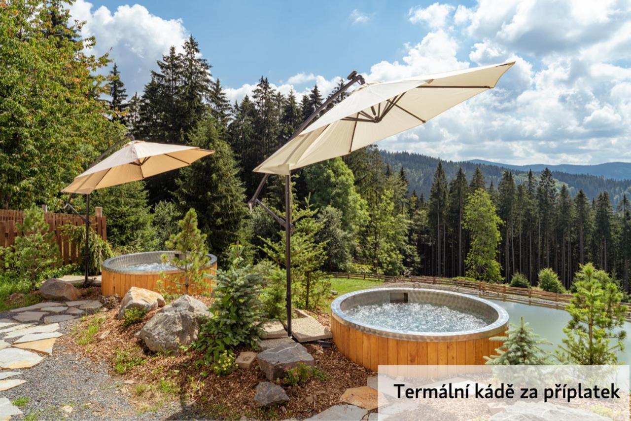 Wellness Apartmány Martiňák Horní Bečva Esterno foto